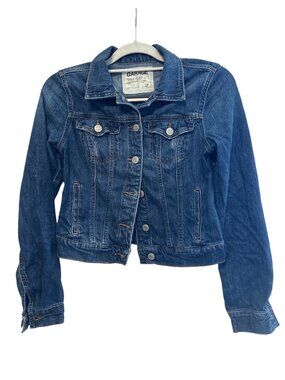 Garage Denim Jacket Size Small Lightly Distressed